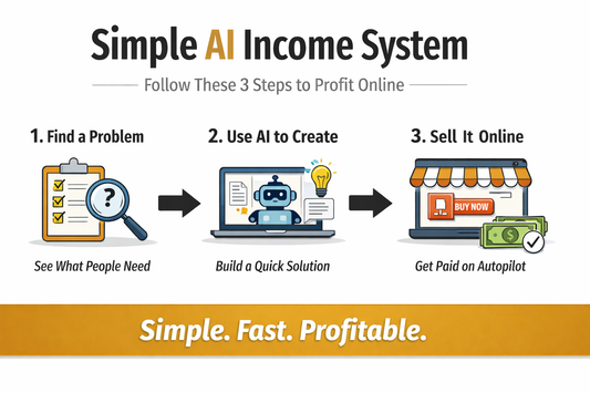 5 Simple AI Income Systems for People 40+