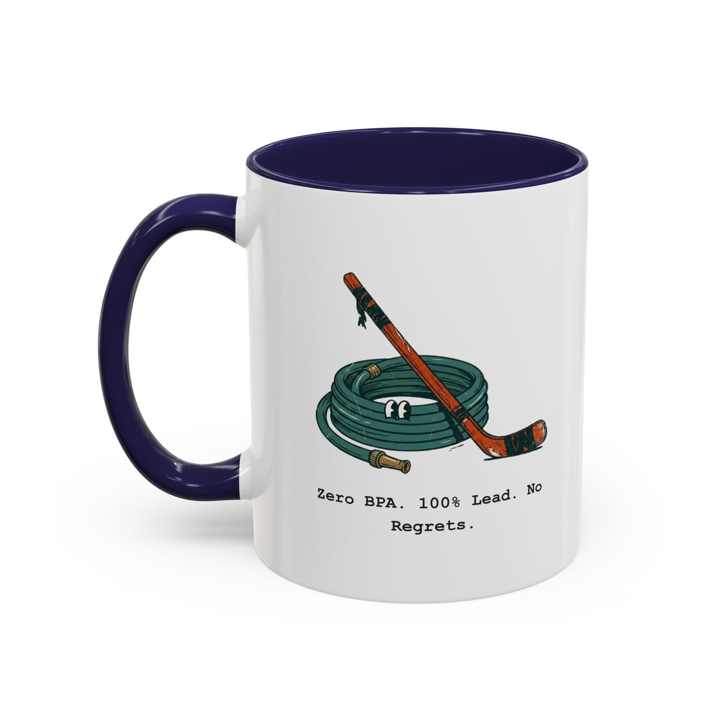 Hydrated by The Garden Hose Accent Coffee Mug — Funny Retro Stanley Cup Gift (11/15oz)