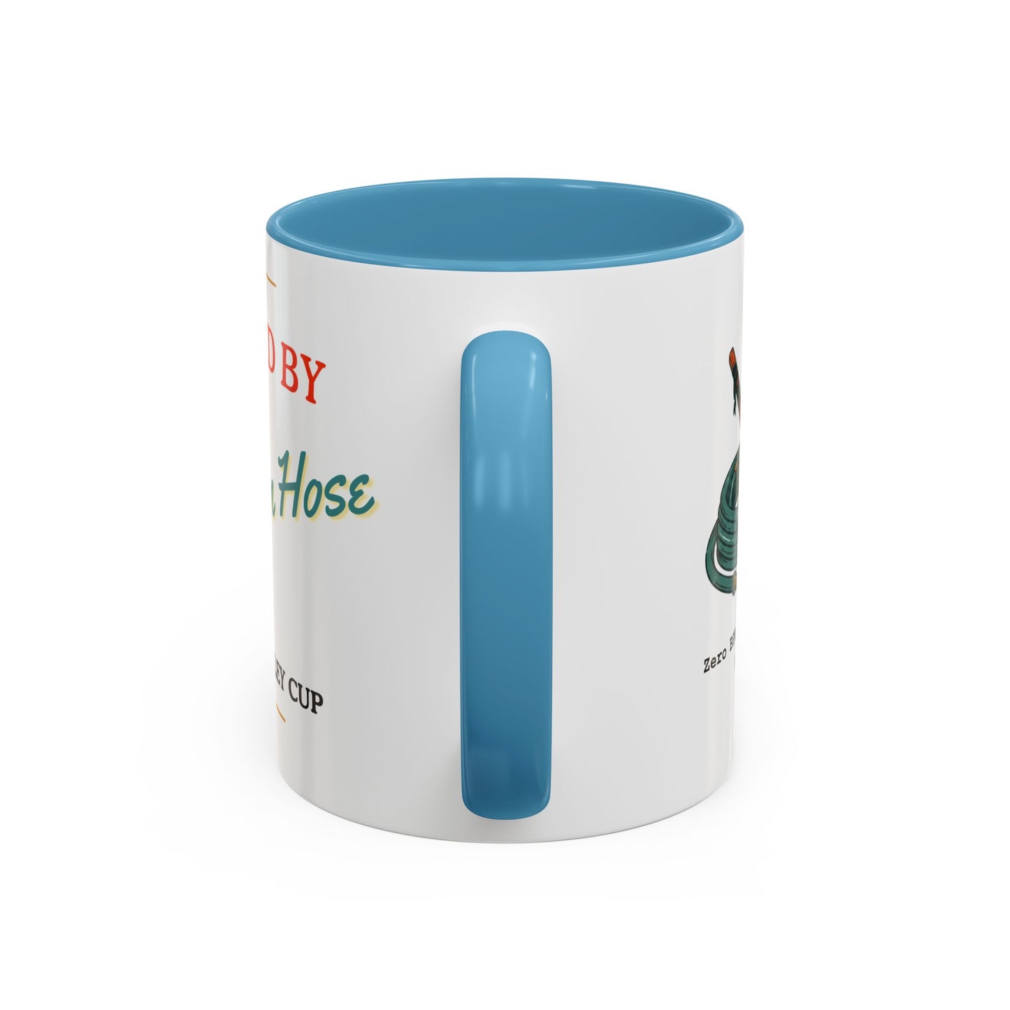 Hydrated by The Garden Hose Accent Coffee Mug — Funny Retro Stanley Cup Gift (11/15oz)