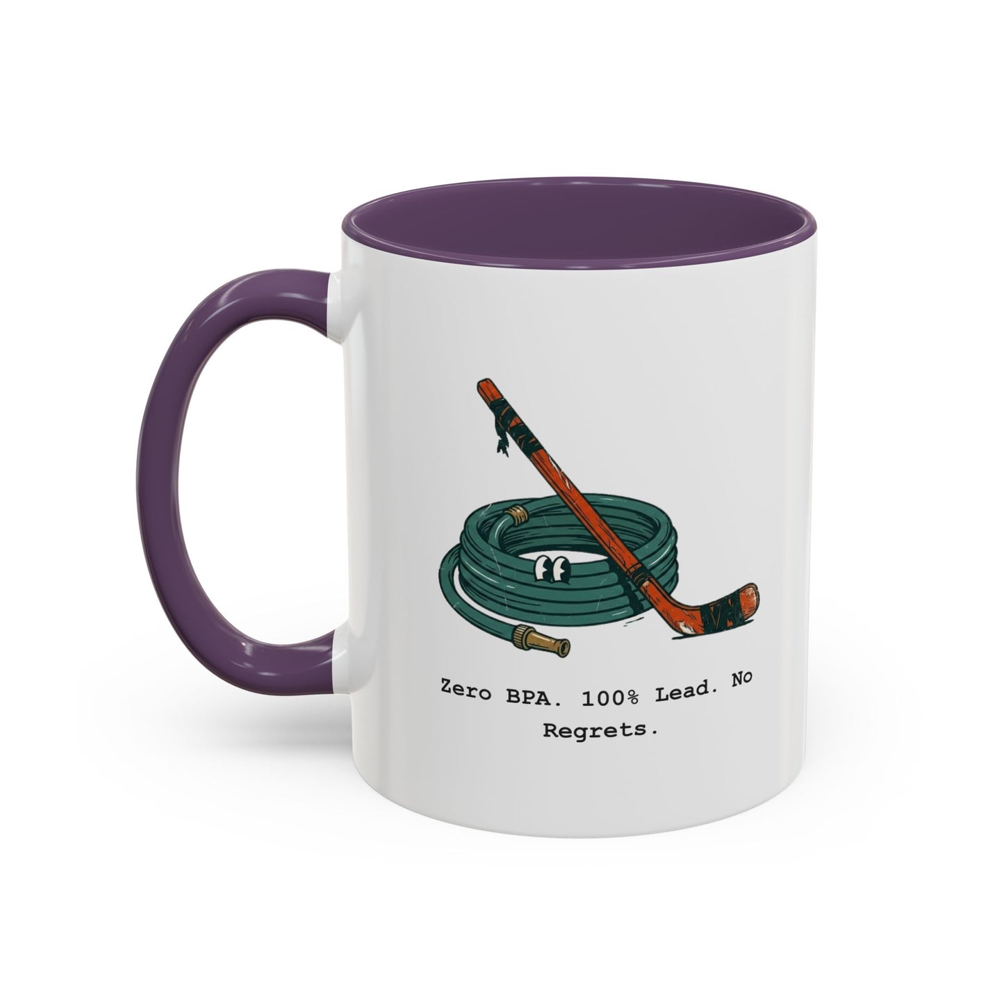 Hydrated by The Garden Hose Accent Coffee Mug — Funny Retro Stanley Cup Gift (11/15oz)
