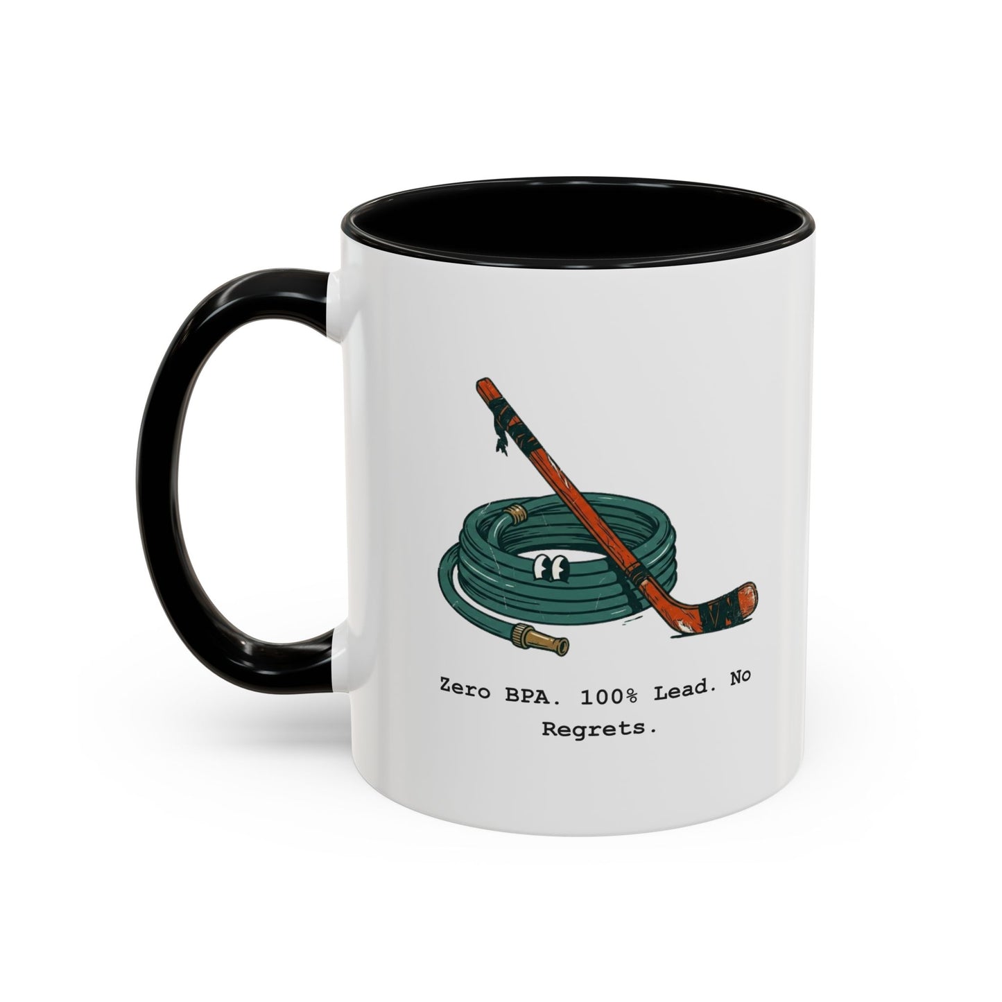Hydrated by The Garden Hose Accent Coffee Mug — Funny Retro Stanley Cup Gift (11/15oz)