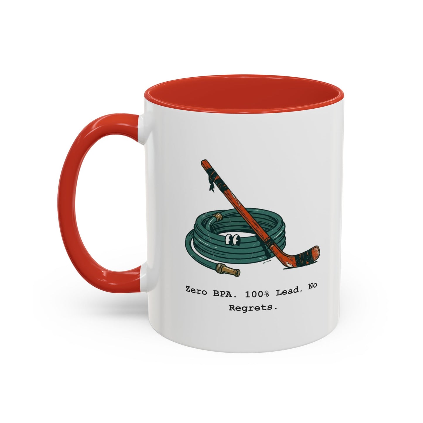 Hydrated by The Garden Hose Accent Coffee Mug — Funny Retro Stanley Cup Gift (11/15oz)