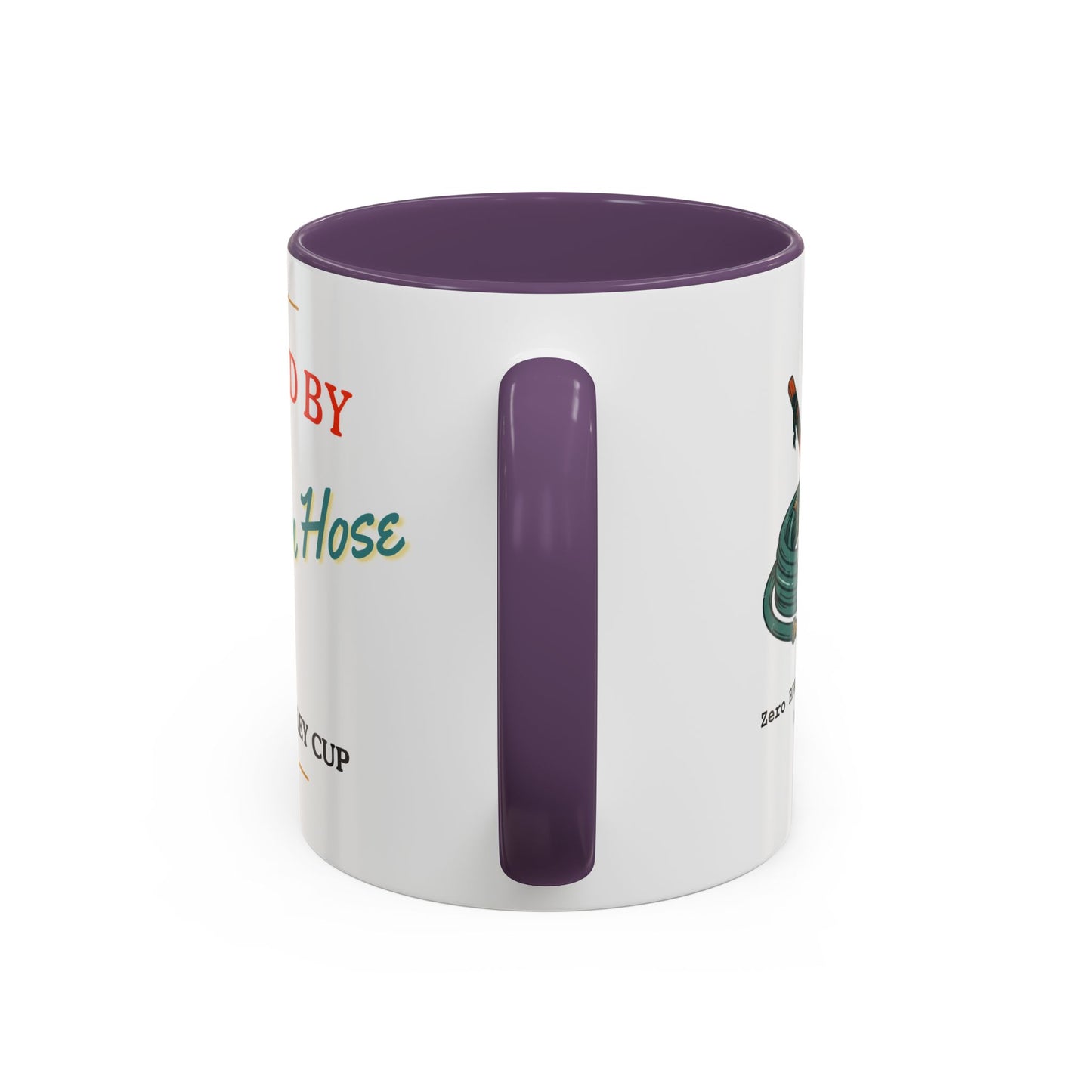 Hydrated by The Garden Hose Accent Coffee Mug — Funny Retro Stanley Cup Gift (11/15oz)