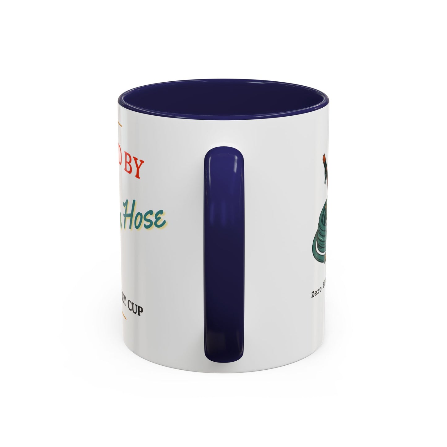 Hydrated by The Garden Hose Accent Coffee Mug — Funny Retro Stanley Cup Gift (11/15oz)