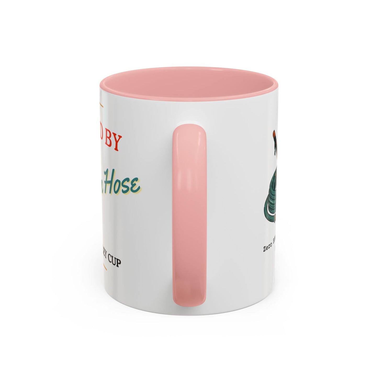 Hydrated by The Garden Hose Accent Coffee Mug — Funny Retro Stanley Cup Gift (11/15oz)