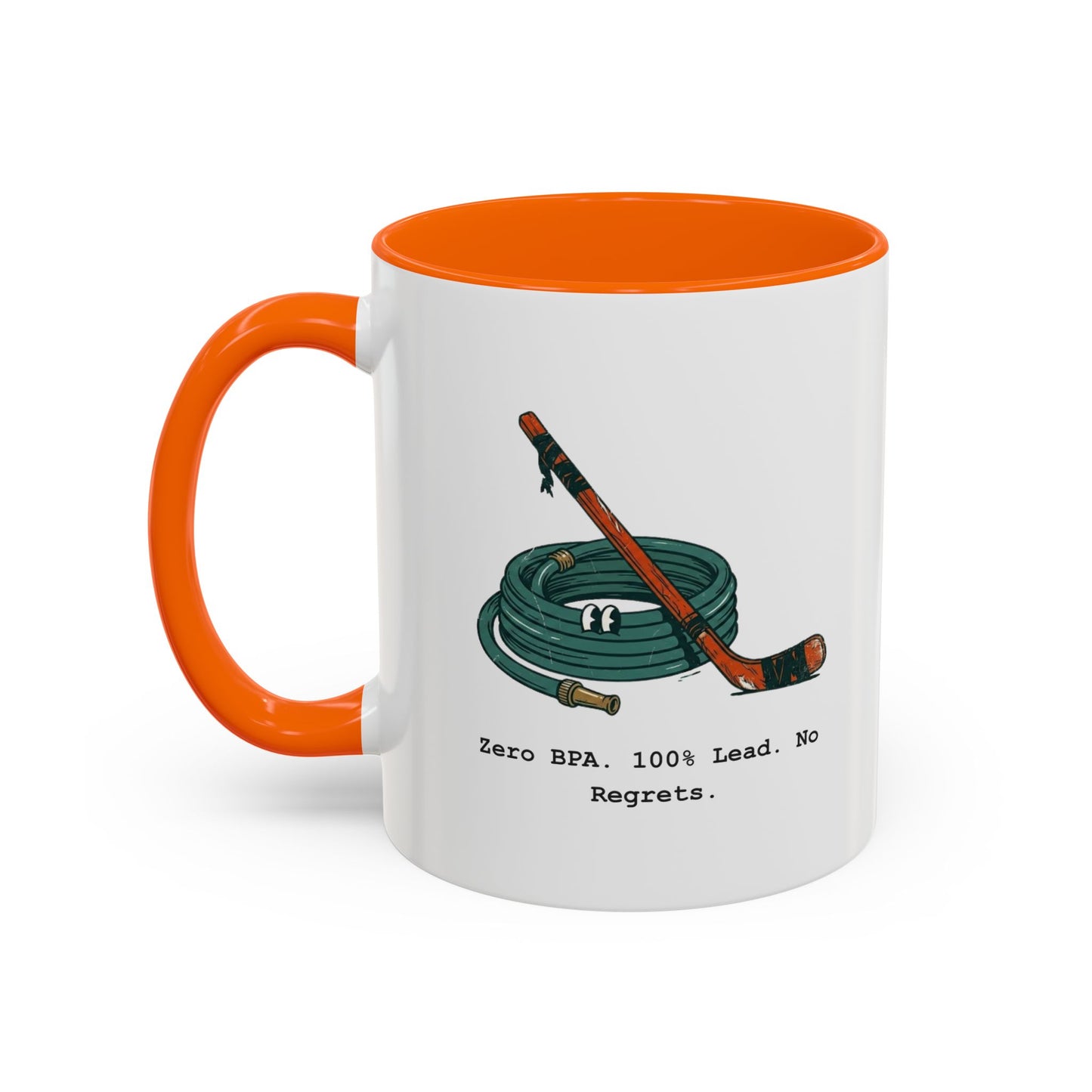 Hydrated by The Garden Hose Accent Coffee Mug — Funny Retro Stanley Cup Gift (11/15oz)