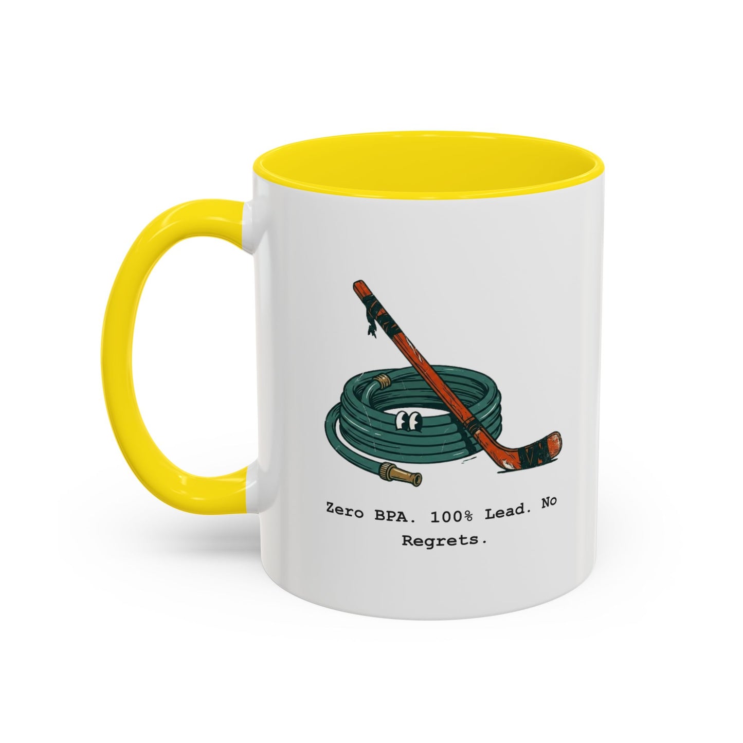 Hydrated by The Garden Hose Accent Coffee Mug — Funny Retro Stanley Cup Gift (11/15oz)