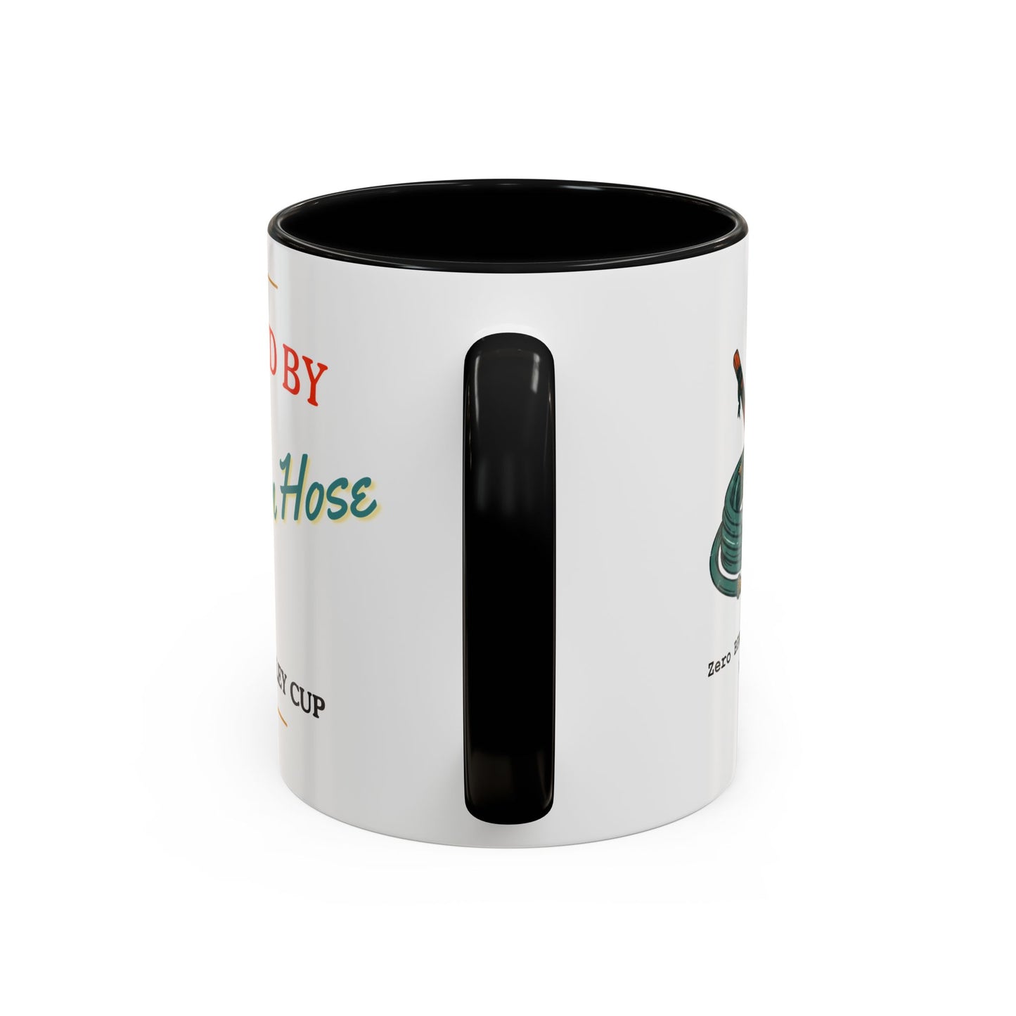 Hydrated by The Garden Hose Accent Coffee Mug — Funny Retro Stanley Cup Gift (11/15oz)