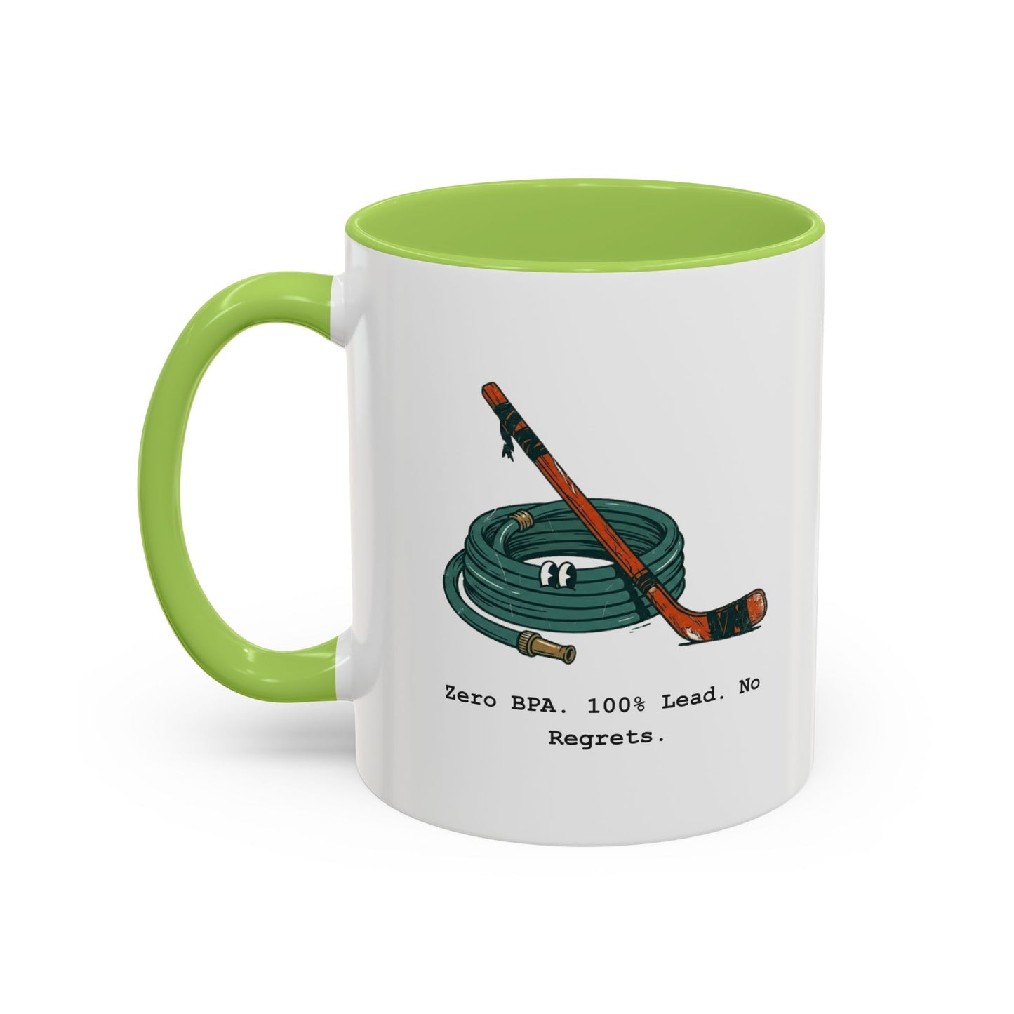 Hydrated by The Garden Hose Accent Coffee Mug — Funny Retro Stanley Cup Gift (11/15oz)