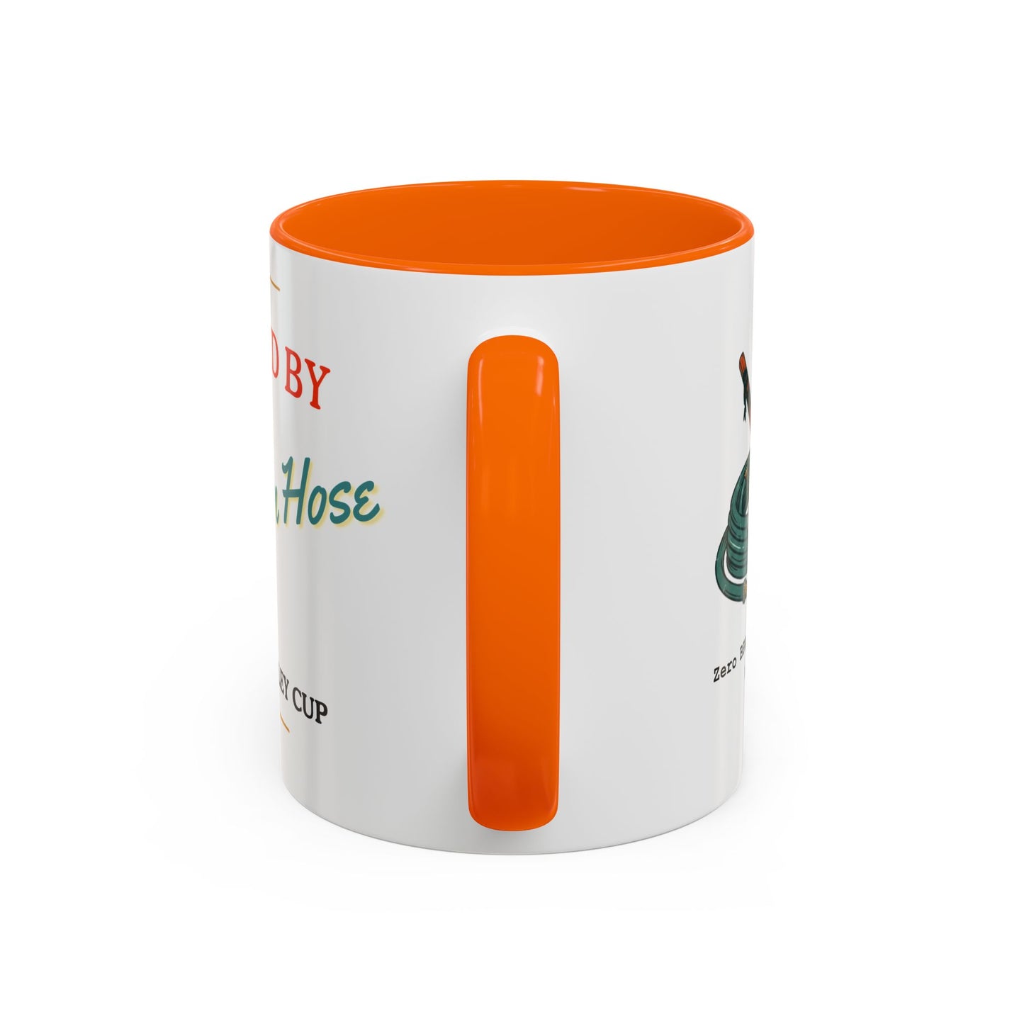 Hydrated by The Garden Hose Accent Coffee Mug — Funny Retro Stanley Cup Gift (11/15oz)